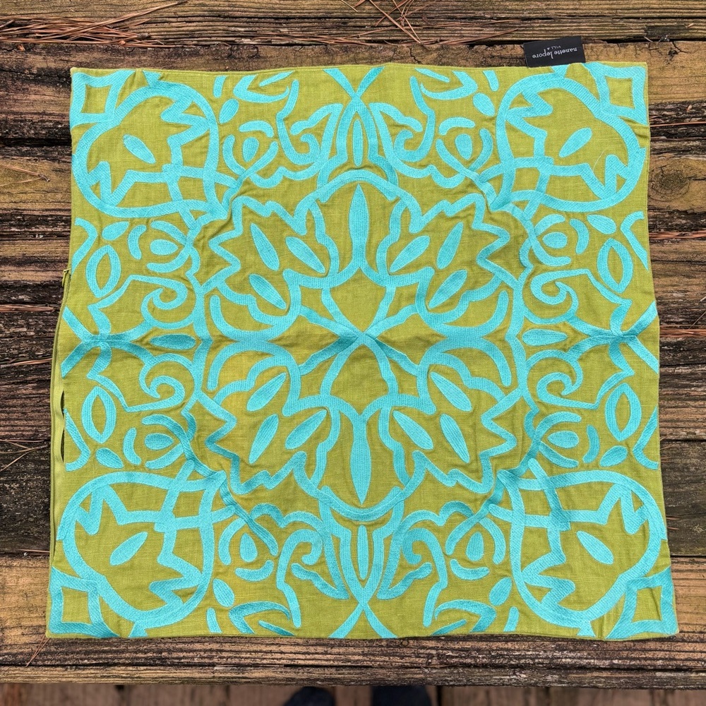 Nanette Lepore Embroidered Pillow Cover